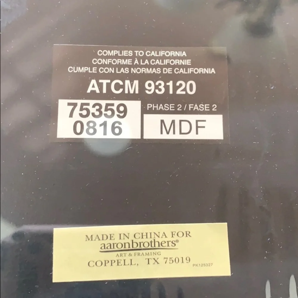 Black Keepsake Box frame 8x10” inches